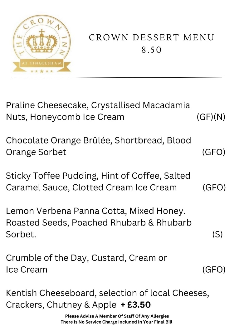 Crown Desserts