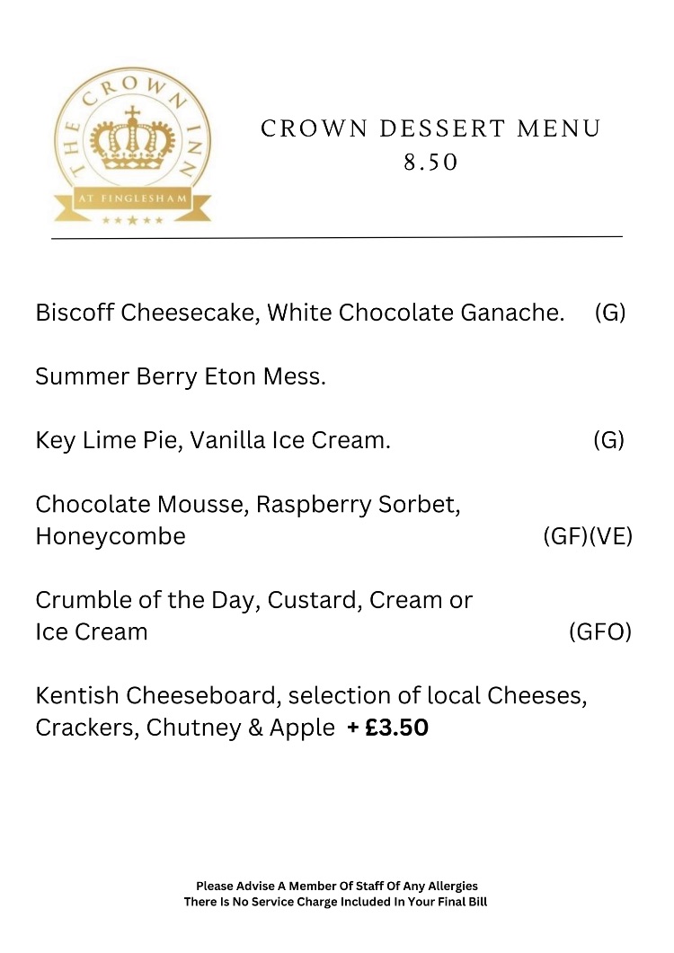 Crown Desserts